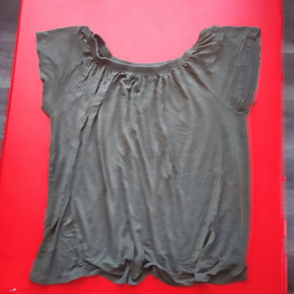 George Top olive green woman's size XL - Picture 2 of 3